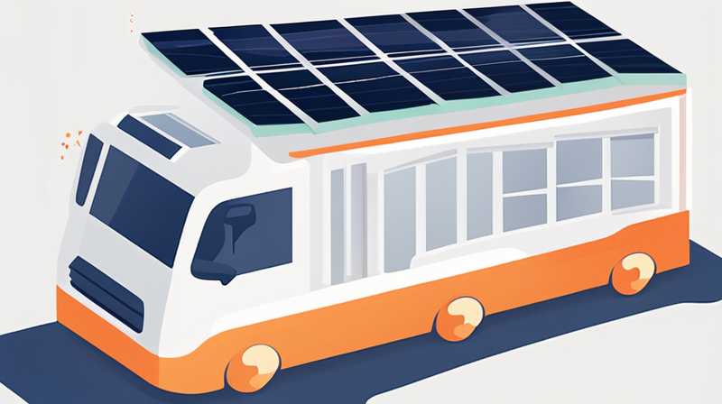 What solar panels are used for self-driving tours