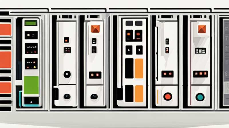 Cómo conectar los bloques de terminales del gabinete de almacenamiento de energía