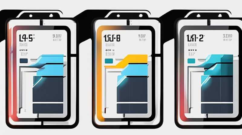 How many volts does the solar display screen have?