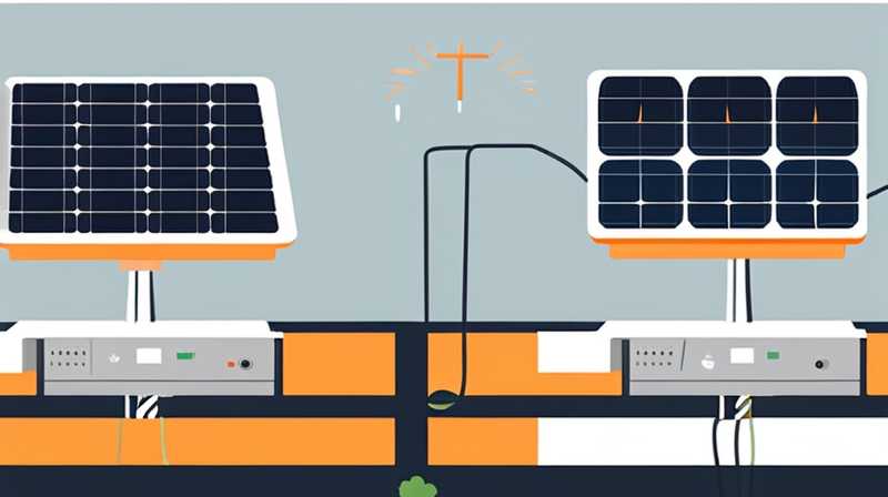 How many amperes does a 100W solar panel have?