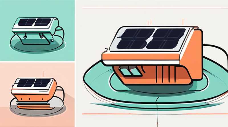 How to connect solar power wire connector