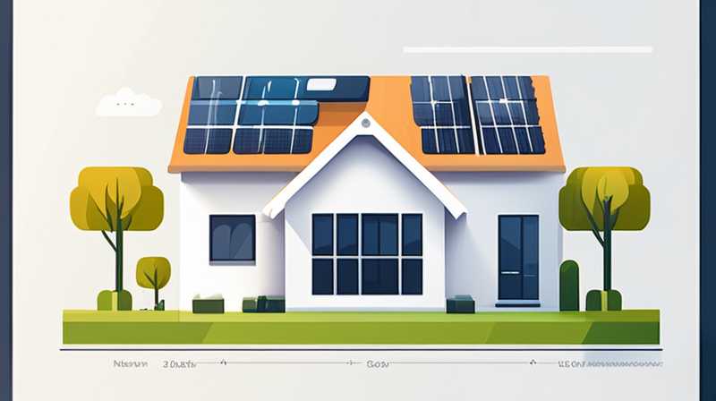 How to build solar power generation in residential buildings