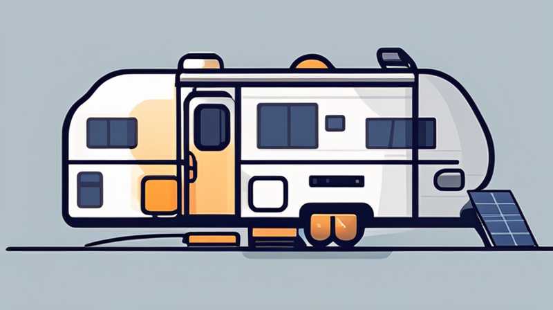 How much does it cost to charge an RV with solar power on average?