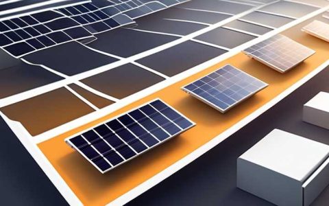 What is the luminous flux of solar photovoltaic panels?