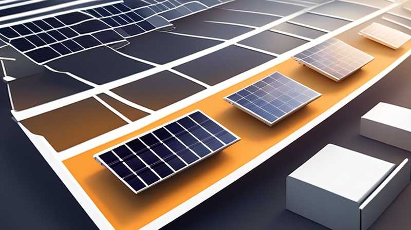 What is the luminous flux of solar photovoltaic panels?