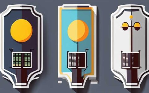 What are solar street light poles made of?