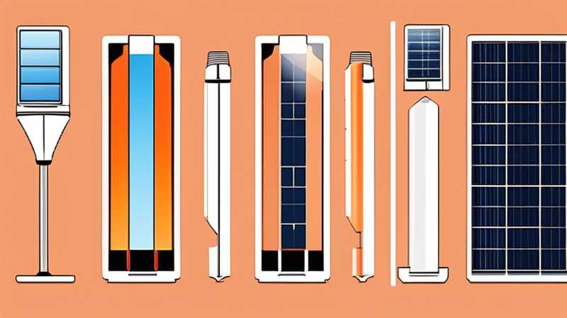 How much does an 8-meter high solar light cost?