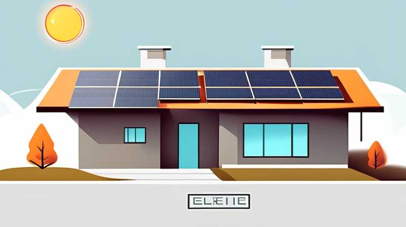 How to fix solar energy on the eaves