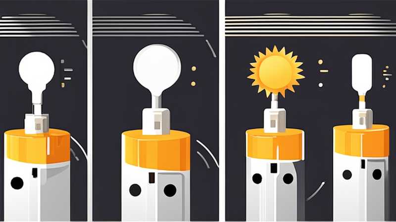 How to connect solar lights to sockets