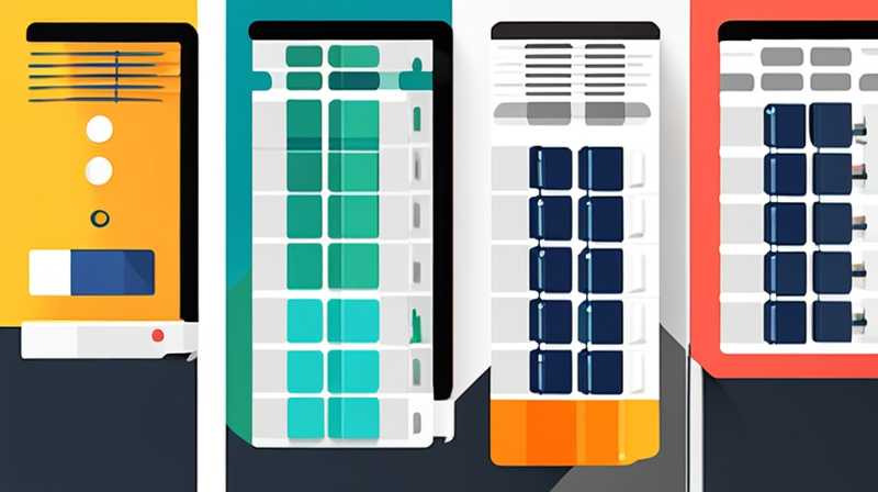 How to install batteries in solar panel lights