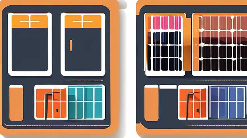 How many watts does a 125x54 solar panel have?