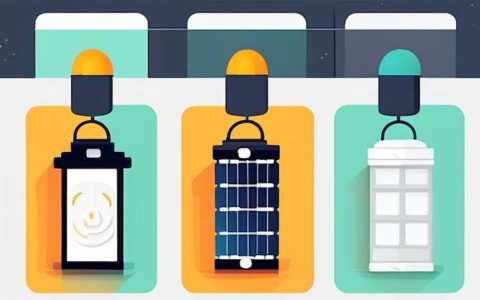 How to turn on and off a portable solar light