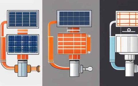 How to connect the float to the solar solenoid valve