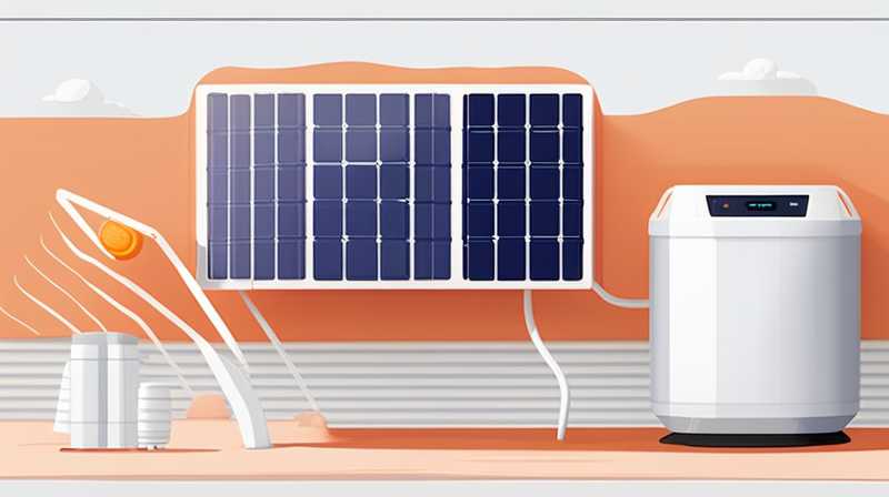 How many watts does a solar dryer require?