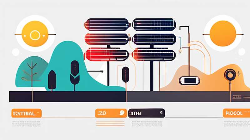 How to change the tube of external solar energy