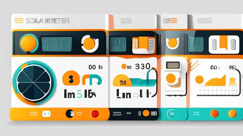 How to regulate solar energy meters