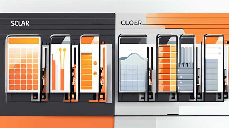 What is the temperature to disable solar energy?