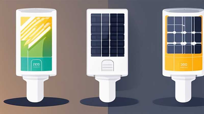 How to best match solar street lights