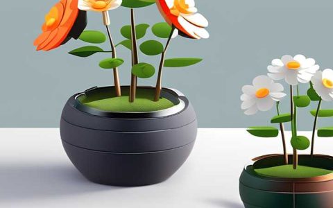 How to disassemble the solar iron flower pot lamp