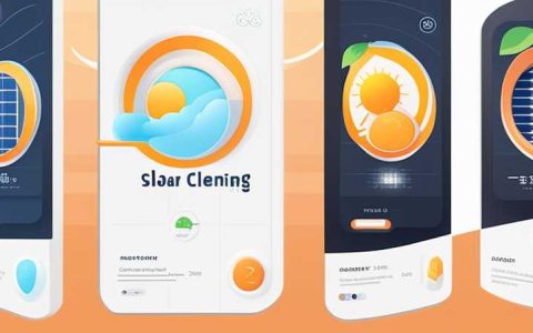 What is the appropriate temperature for solar cleaning?