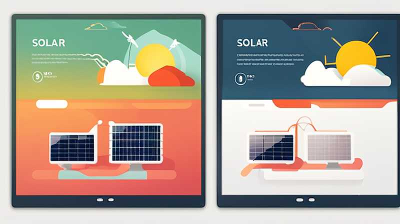 What is the difference between solar energy and one person?