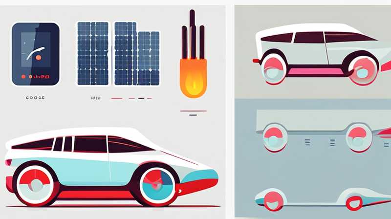 What kind of incense should be placed on the solar car?