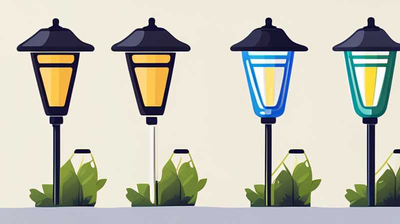 How much does a set of solar garden lights cost?