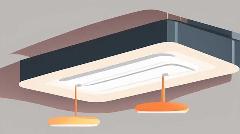 How to modify the solar ceiling light video