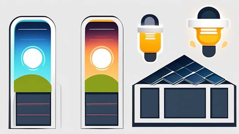 How to turn on and off the solar light automatically