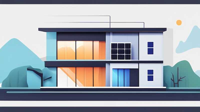 What should I do if the solar panel on the upper floor is frozen?