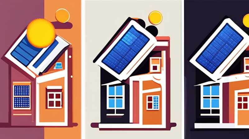 How to calculate the solar energy used in rental housing