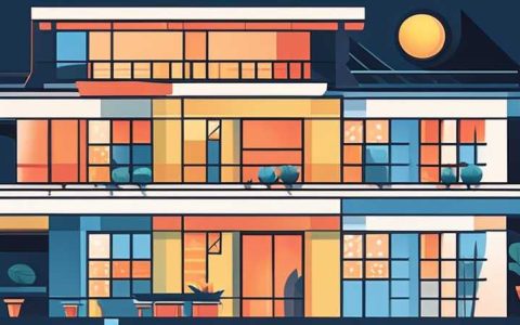 What solar lights are used on the balcony