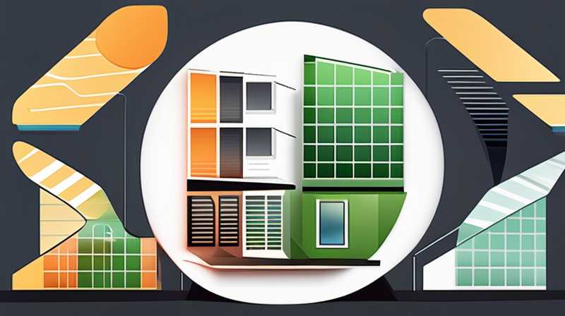 Which solar energy in a building is yours?