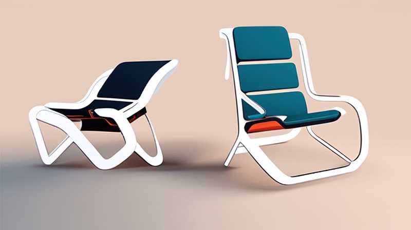 How to connect the solar smart chair