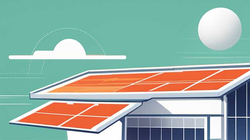 How do rooftop solar panels generate electricity?