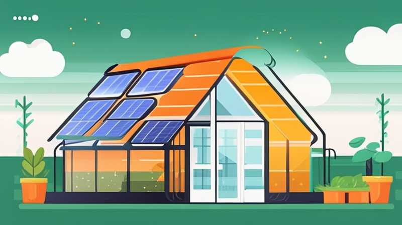 How to design a solar power greenhouse