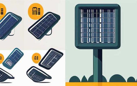How many volts are small solar street lights