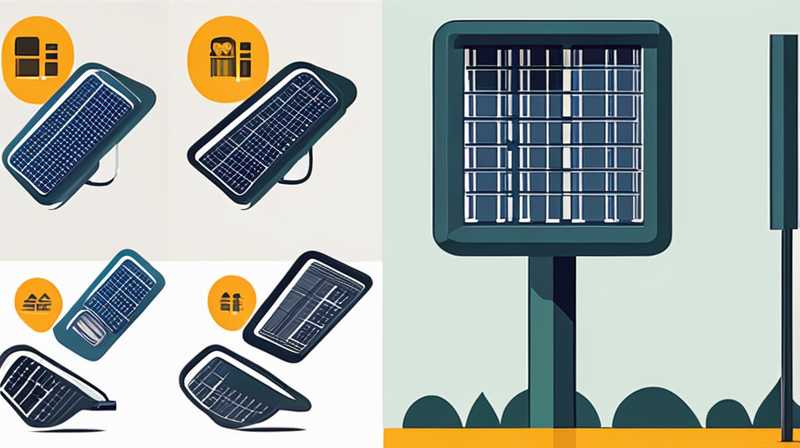 How many volts are small solar street lights