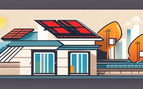 How many volts does the rooftop solar power generate?