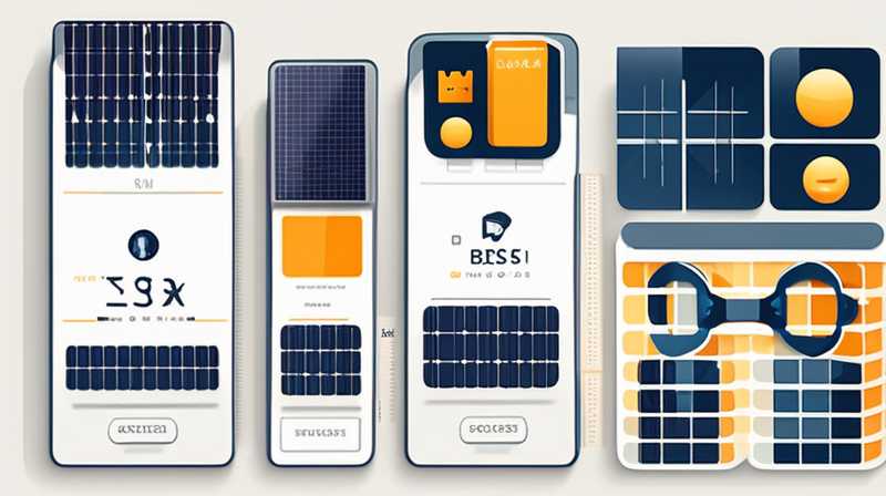 What does solar energy b and s mean?