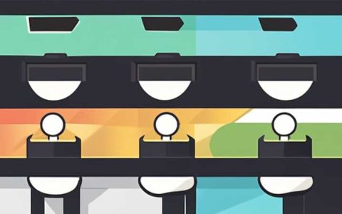 How many watts is a solar floodlight 1p67