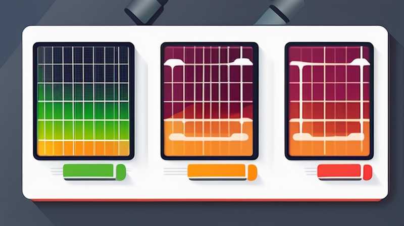 What current does a solar panel produce?