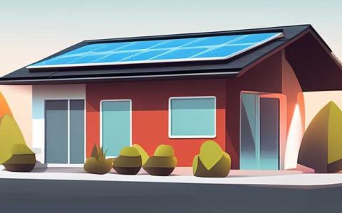 How to photoshop solar panels onto the roof