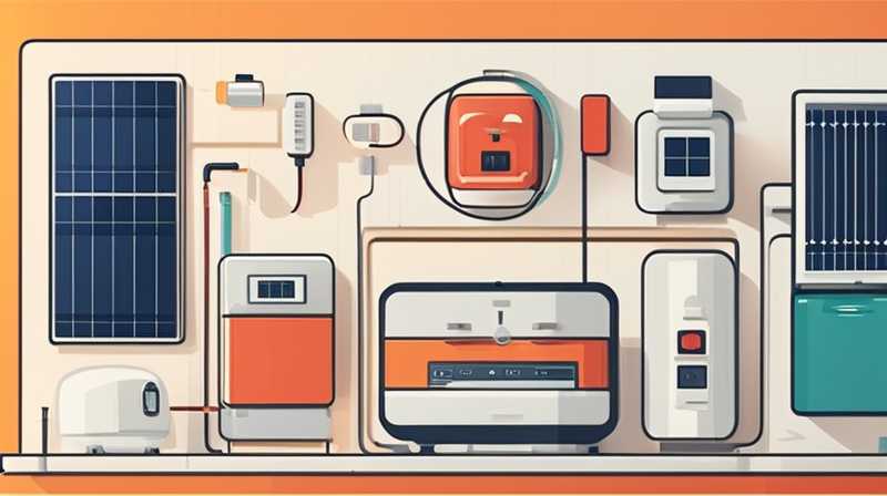 How to connect solar panels to electrical appliances