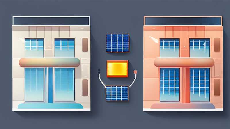 What should I do if the solar energy in the building is frozen?