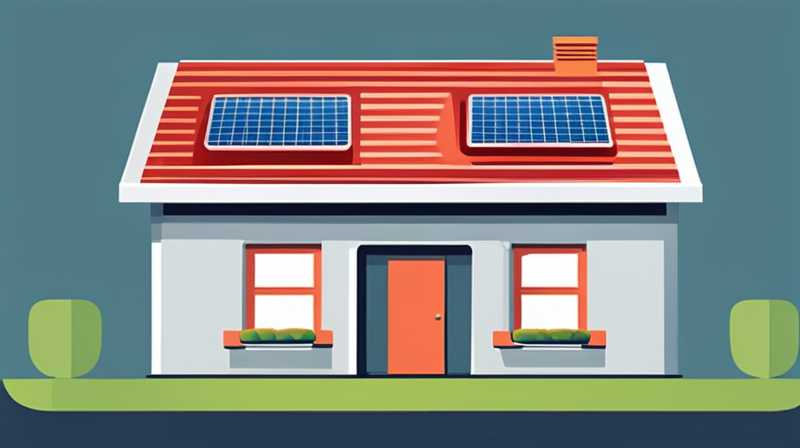 How to connect home wall mounted solar panels