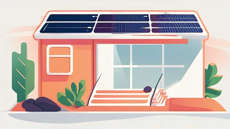 What kind of solar energy is suitable for upstairs?