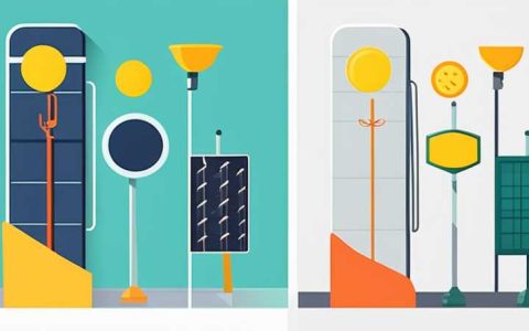 What materials are solar street light panels made of?