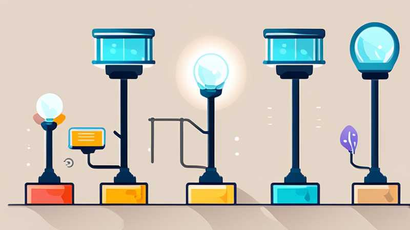 How much does it cost to convert solar lights to lighting?