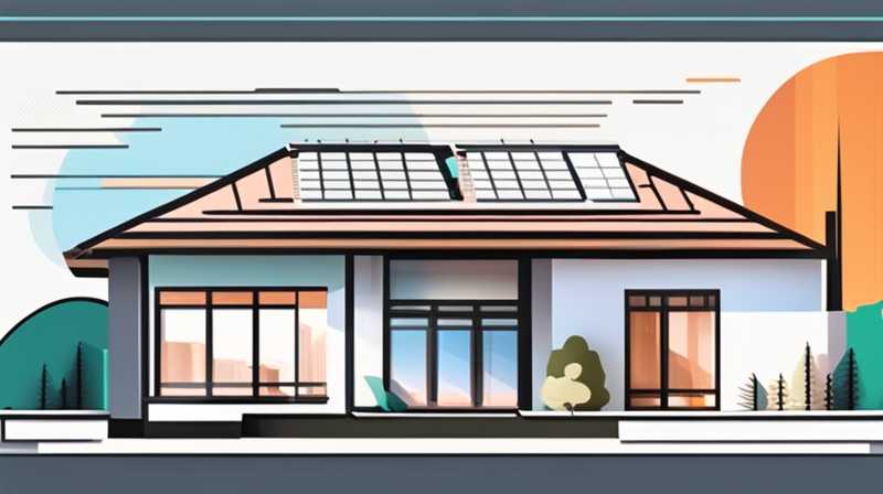 How to track the light when installing solar roof